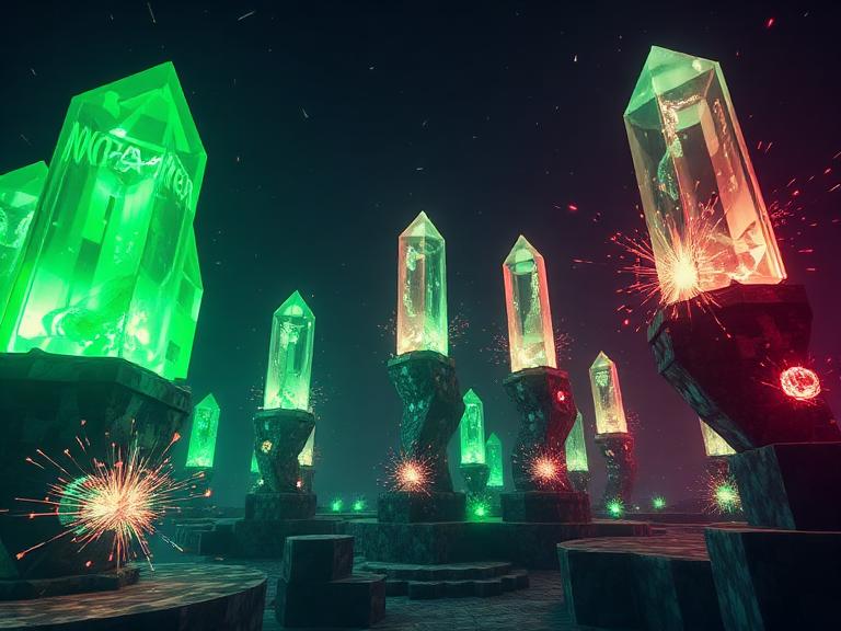 Crystal PvP arena